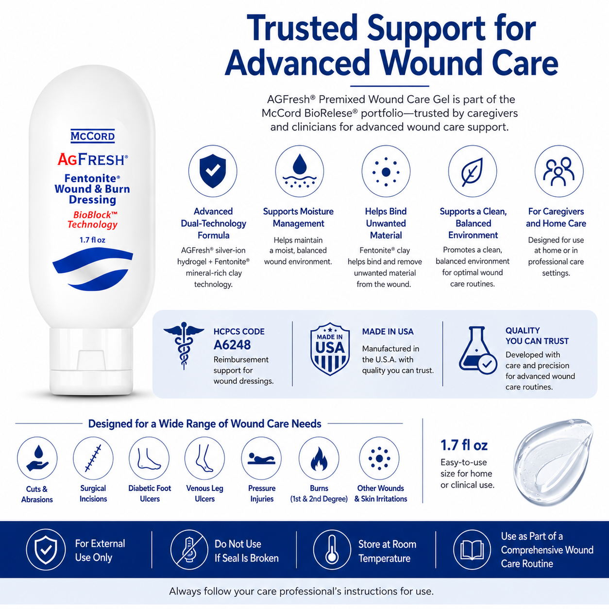 AgFresh® BioRelese® with Fentonite®