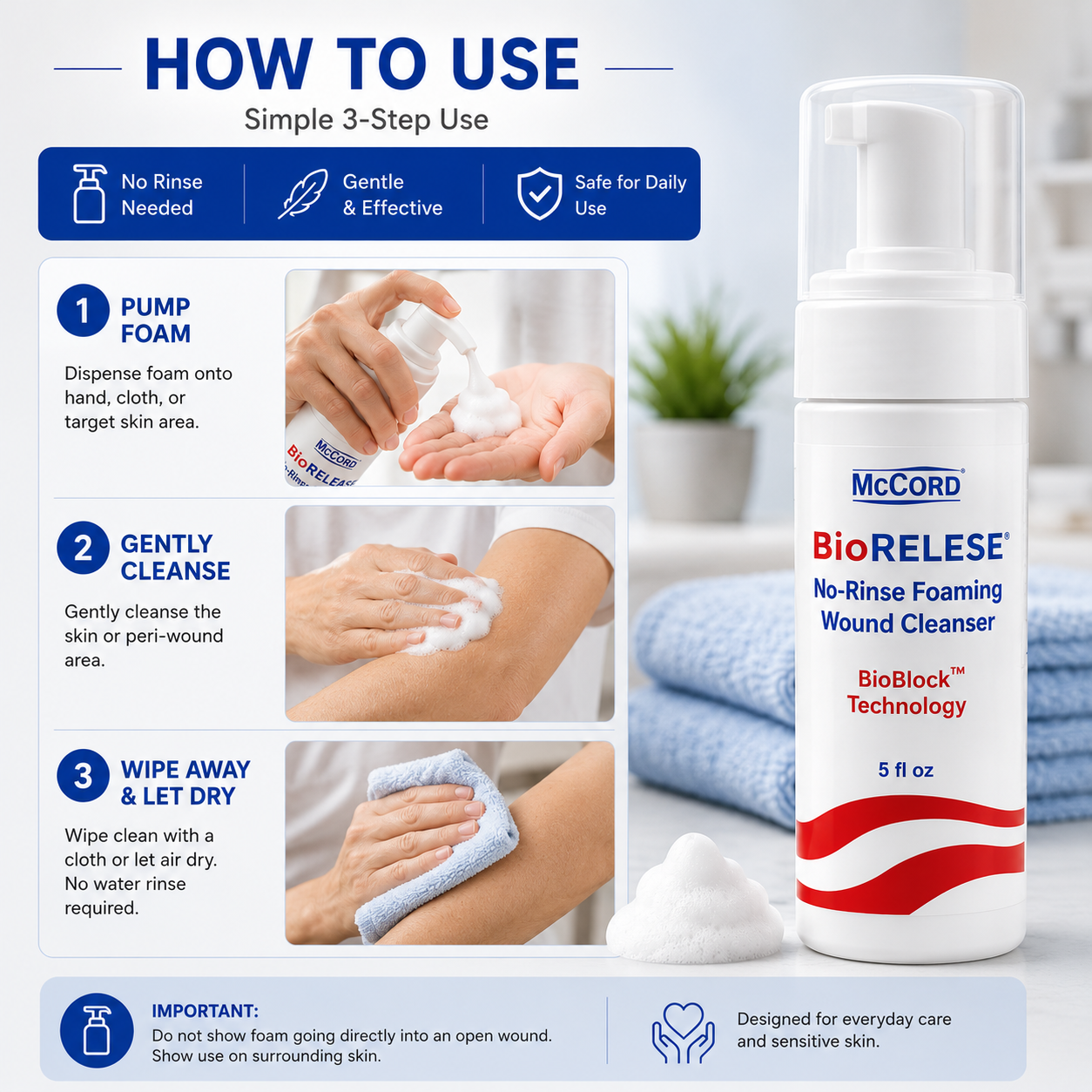 BioRelese® Foaming Cleanser